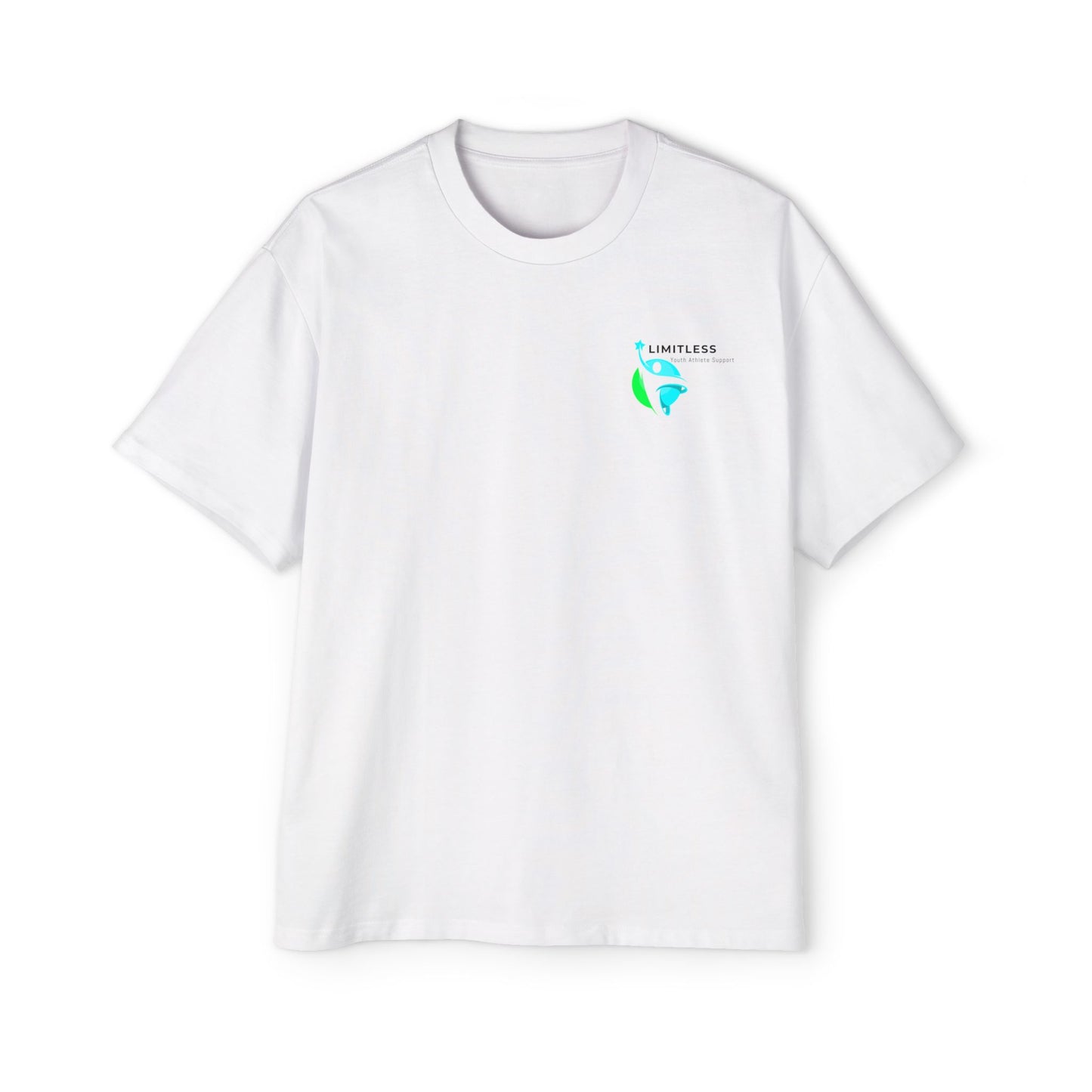 Limitless Youth Athlete Support Oversized Tee - Heavy weight AS colour